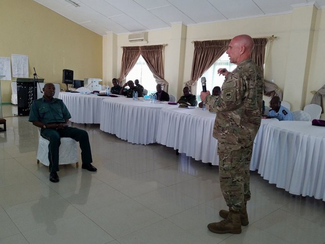 USARAF, Zambian chaplain conference
