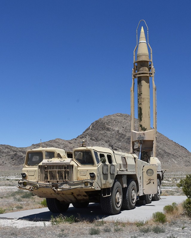 A Russian SCUD missile launcher was recently the interest of a system to detect ground disturbances at Dugway Proving Ground, Utah. Much of the system is sensitive and cannot be specified, but its dev