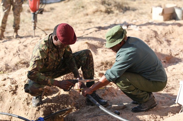 N.C. Guard work on building projects, relationships in Botswana