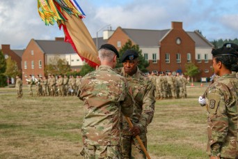 593rd ESC Welcomes New Command Sgt. Major