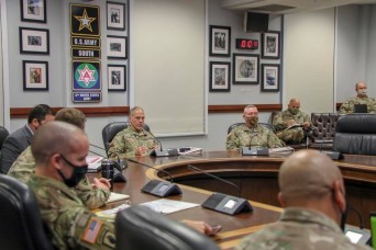 Army South, 1st SFAB begin pre-deployment training conference