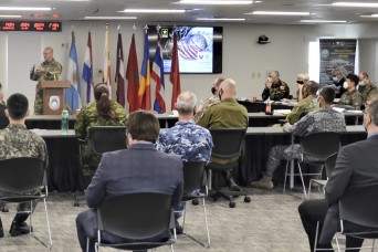 USASAC team hosts foreign defense attachés