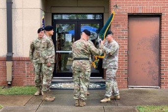 SATMO commander relinquishes command during May ceremony