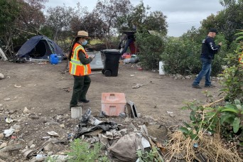 Corps removes about 250 tons of debris at Santa Fe Dam