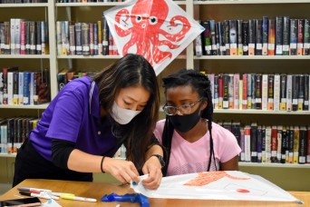 Camp Zama community learns about traditional Japanese kites