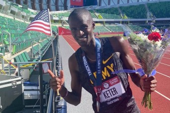 Soldier qualifies for first Olympic Games during record heatwave