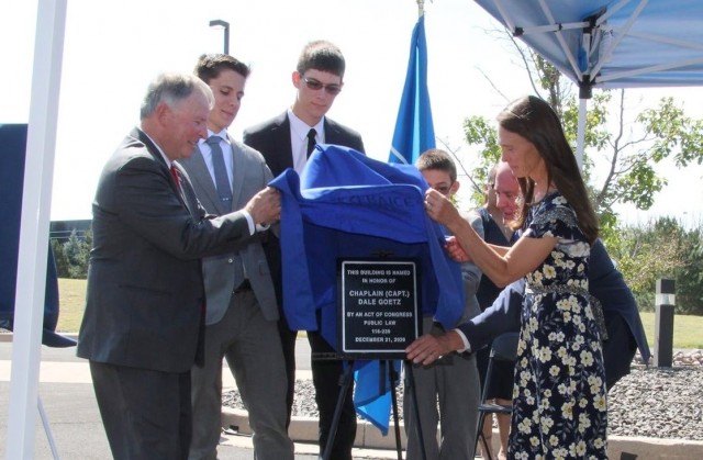 Ceremony to Honor Chaplain (Capt.) Dale Goetz 