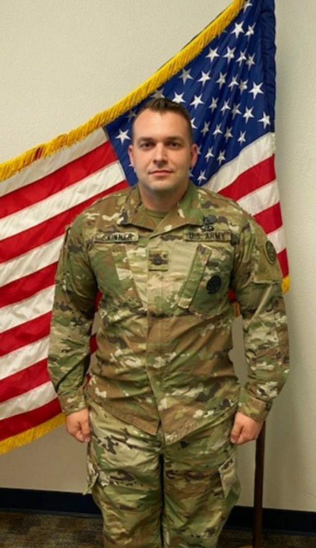 Sgt. 1st Class Randall Skinner, North Chesterfield, Virginia, was named TRADOC 2021 Army Reserve Instructor of the Year.
