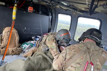 Alaska Army National Guard helps rescue injured man after falling into Yentna River