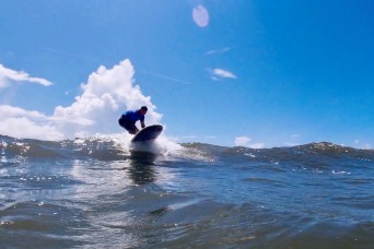 Surf’s Up! Adaptive Surfing Program Helps Recovering Soldiers Ride Waves