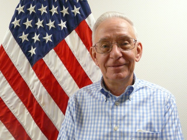 Dave McCracken, facility manager for the IMCOM-Europe Workforce Development Center, has been a part of the Army since he enlisted in 1969. 
