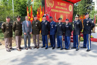 Vermont Guard delegation visits SPP partner North Macedonia