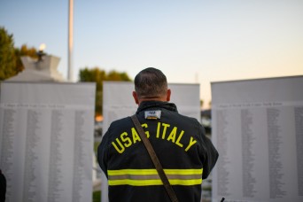 USAG Italy Marks Two Decades Since 9/11