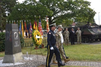 Wiesbaden Garrison remembers September 11th in solemn ceremony