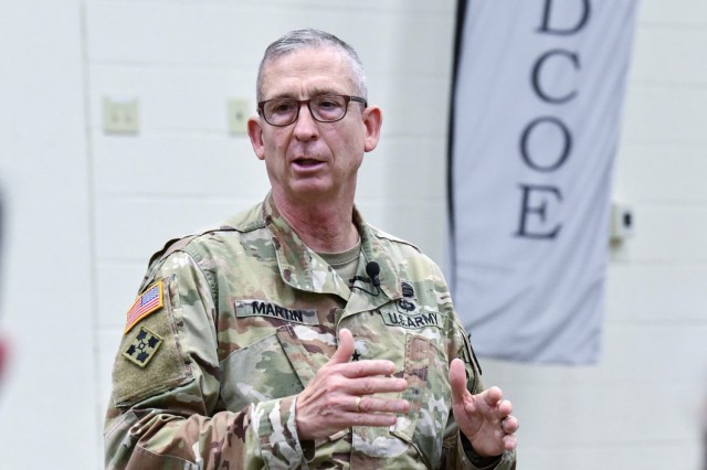 Lt. Gen. Theodore Martin, Commander U.S. Army Combined Arms Center, or CAC, visited the U.S. Army Medical Center of Excellence, or MEDCoE, Joint Base San Antonio-Fort Sam Houston, Texas, September 8-10.