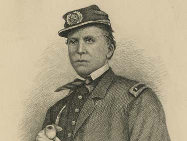 Alonzo Cushing portrait. (Photo courtesy of West Point Public Affairs)